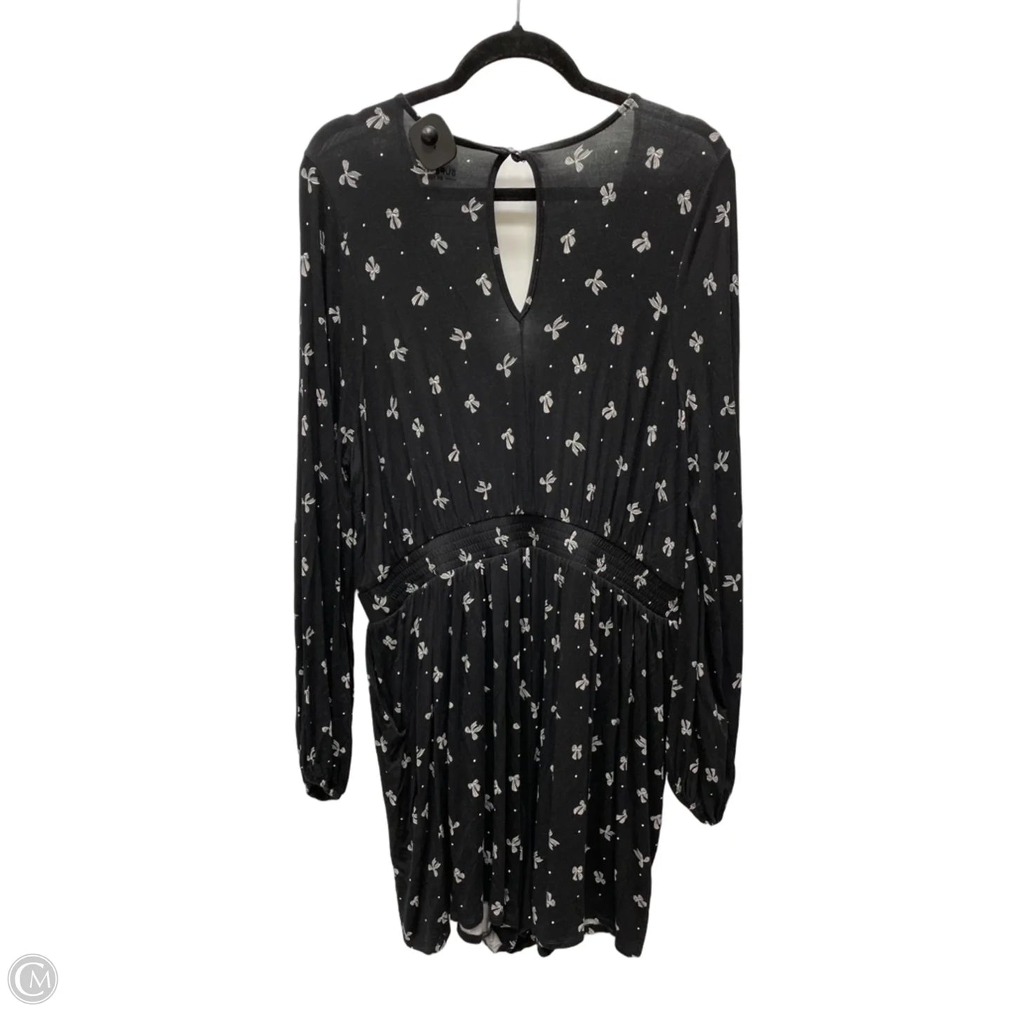 Romper By Torrid In Black & White, Size: 1x