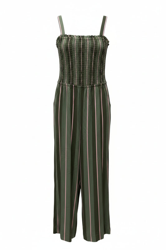 Jumpsuit By Torrid In Striped Pattern, Size: L