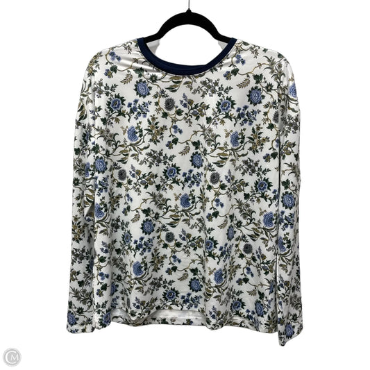 Top Long Sleeve By Tuckernuck In Floral Print, Size: L