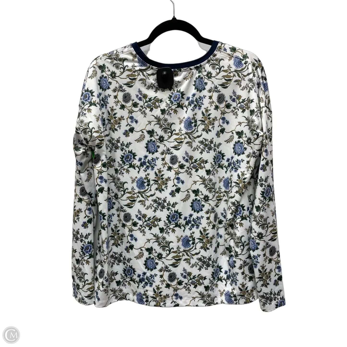 Top Long Sleeve By Tuckernuck In Floral Print, Size: L