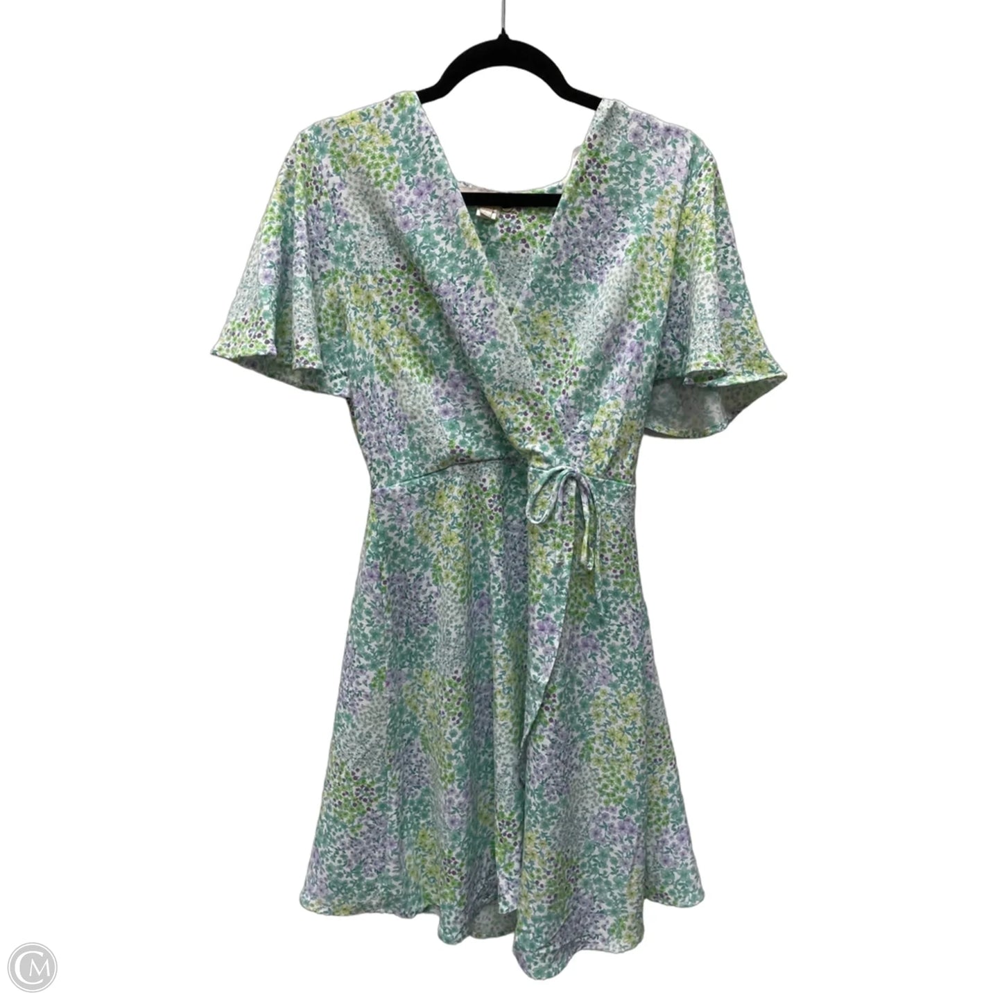 Dress Casual Short By Monteau In Floral Print, Size: L