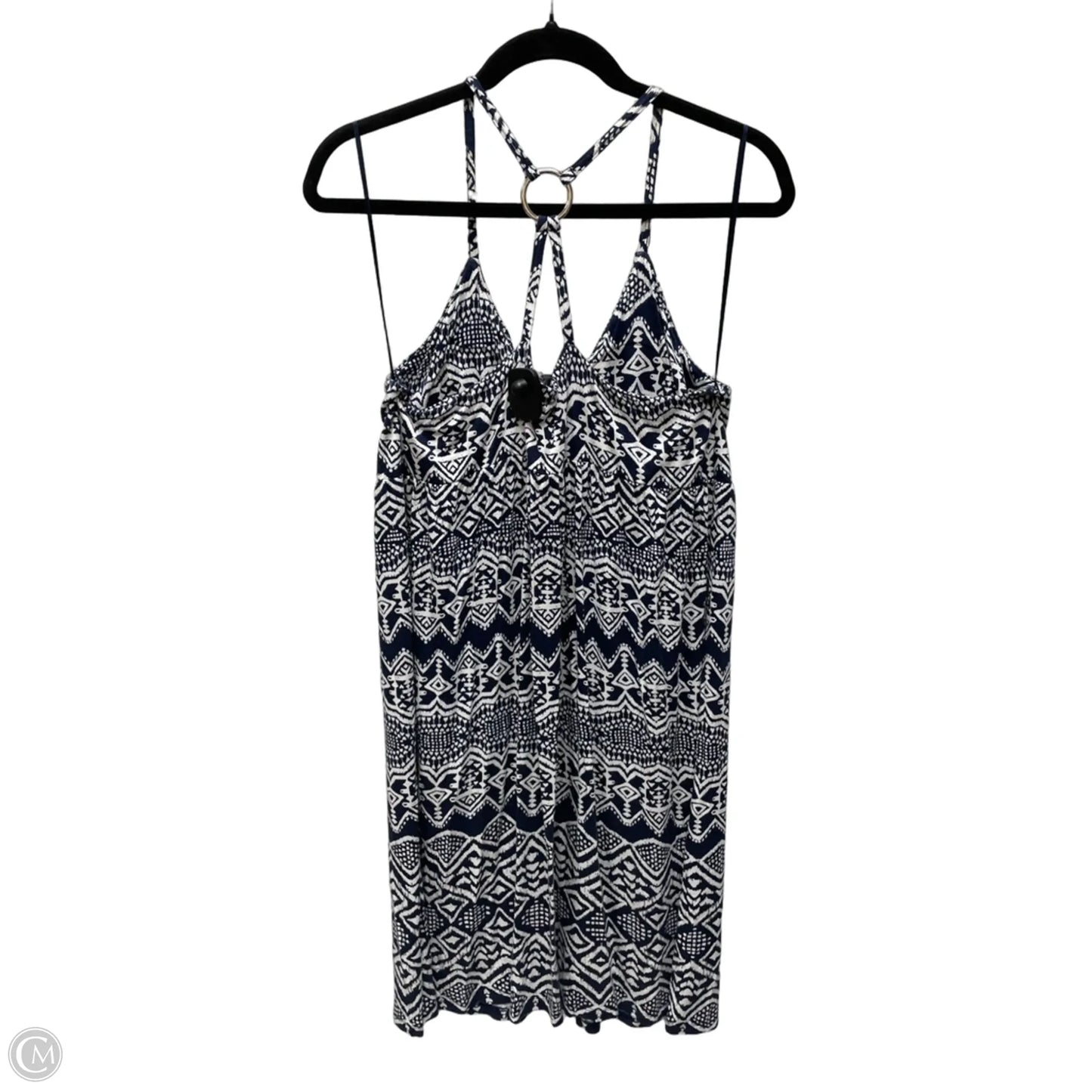 Dress Casual Short By Inc In Blue & White, Size: Xl