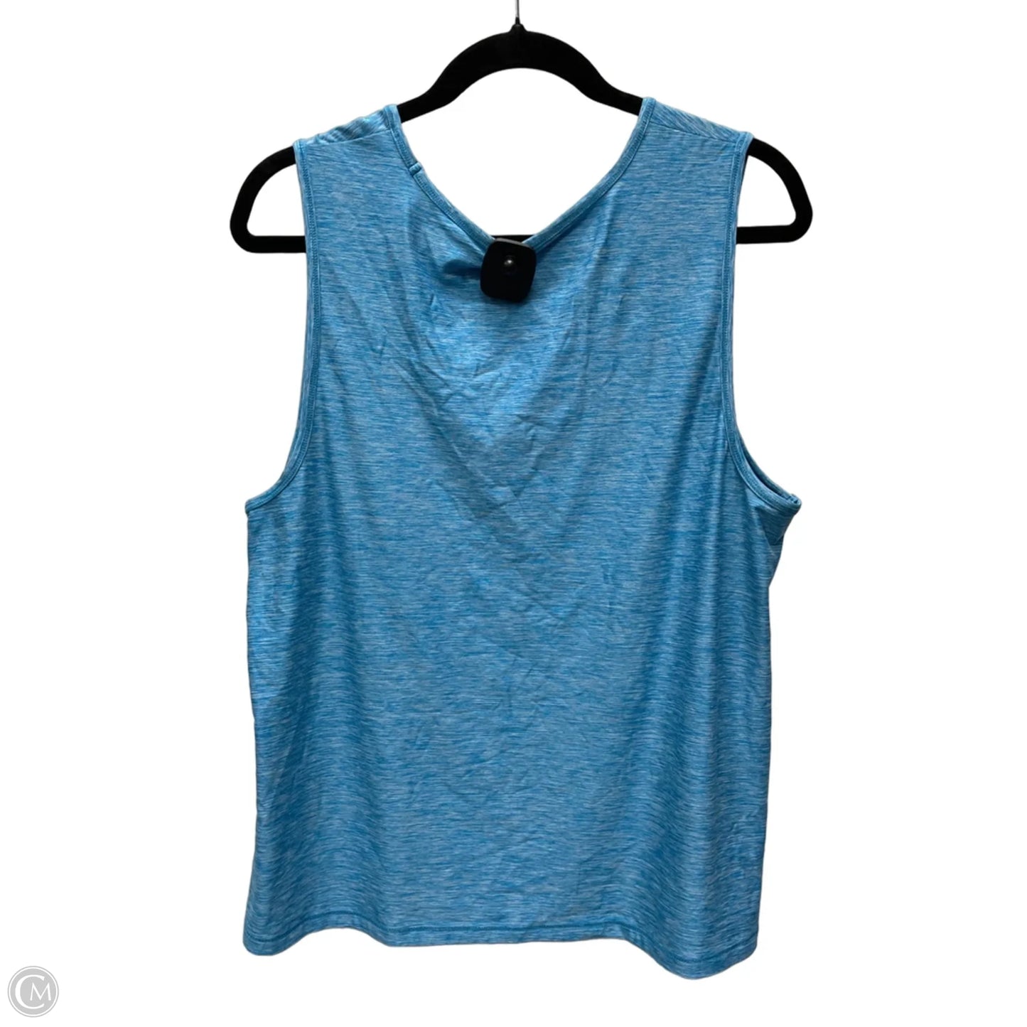 Top Sleeveless By Dsg Outerwear In Blue & White, Size: Xl