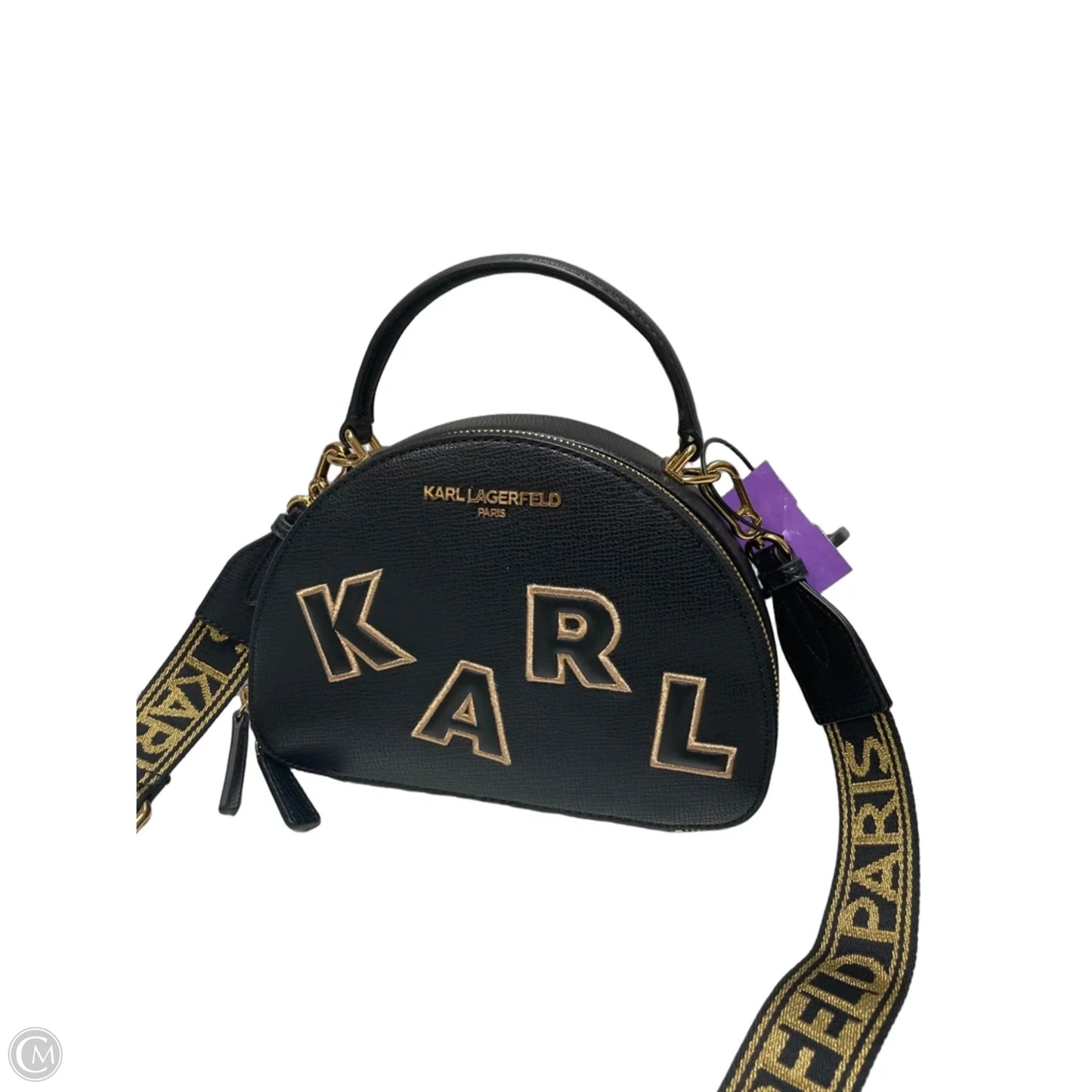 Crossbody Designer By Karl Lagerfeld, Size: Small