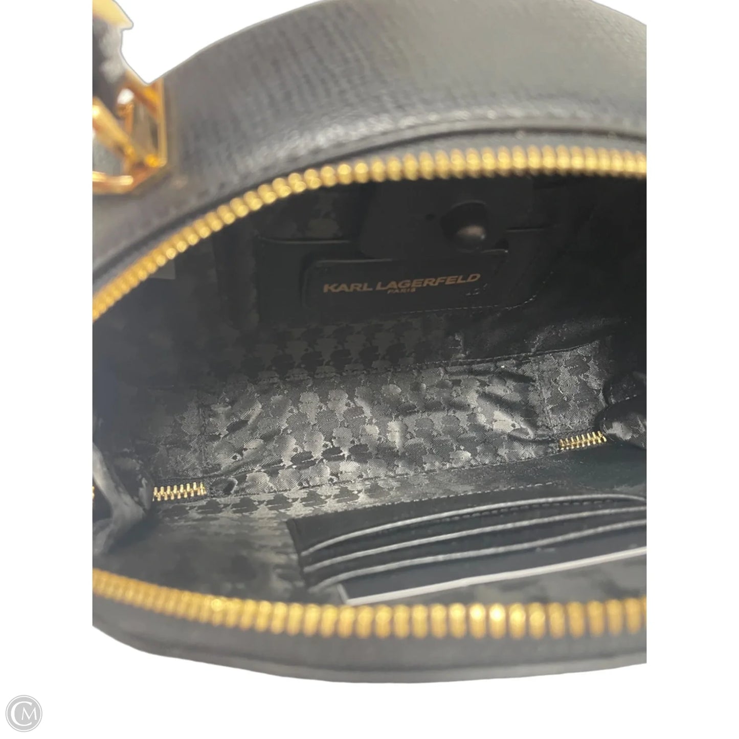 Crossbody Designer By Karl Lagerfeld, Size: Small