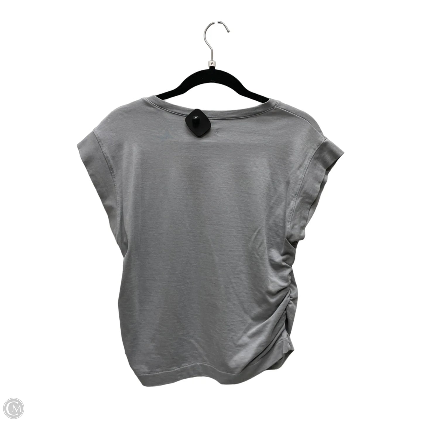 Top Short Sleeve By Madewell In Grey, Size: M