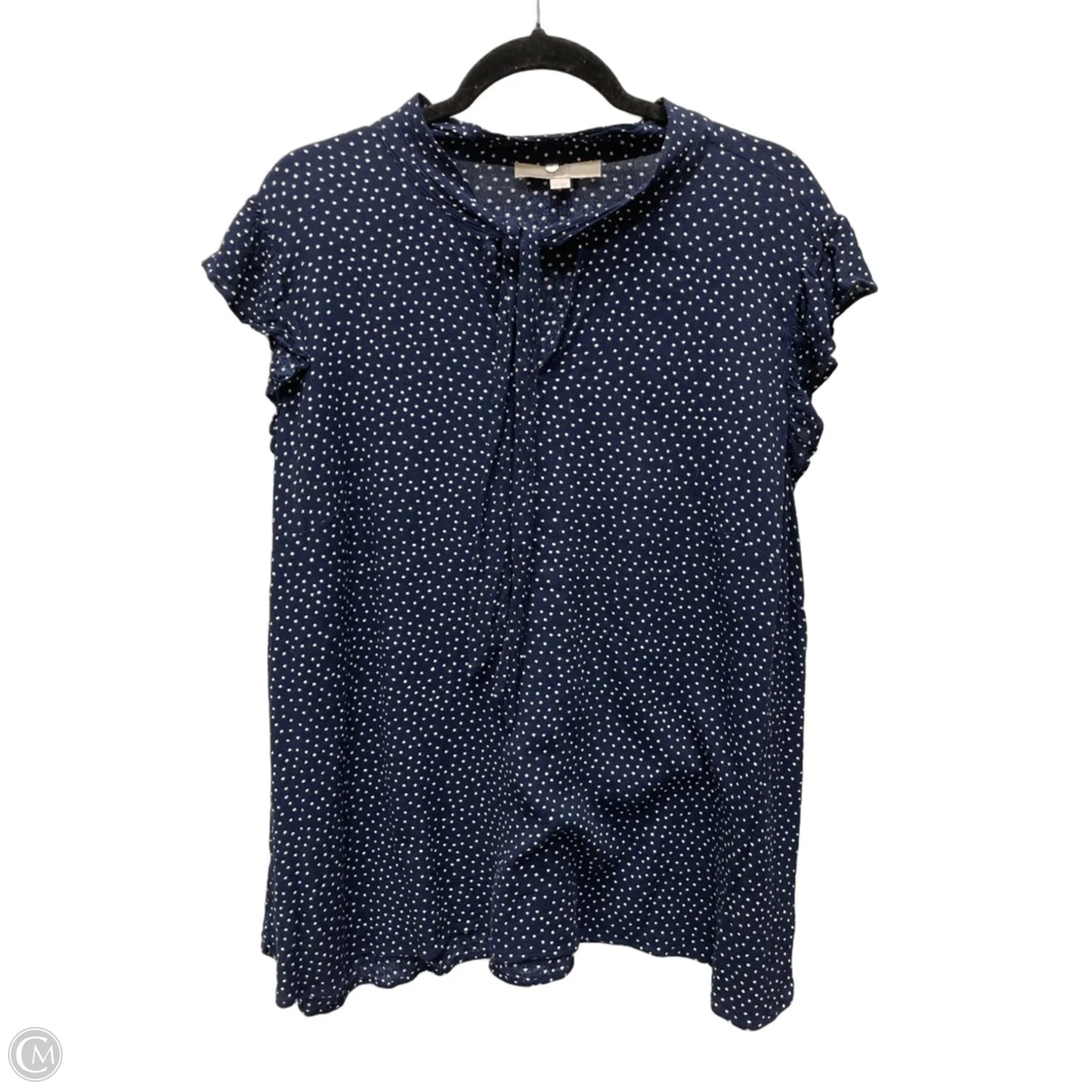 Top Sleeveless By Loft In Polkadot Pattern, Size: 3x