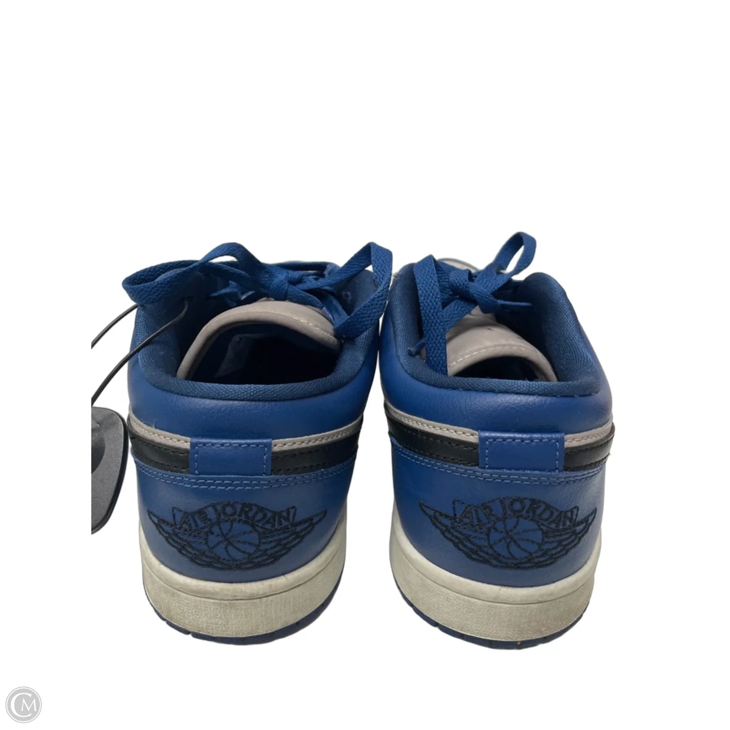 Shoes Sneakers By Nike In Blue & Grey, Size: 10
