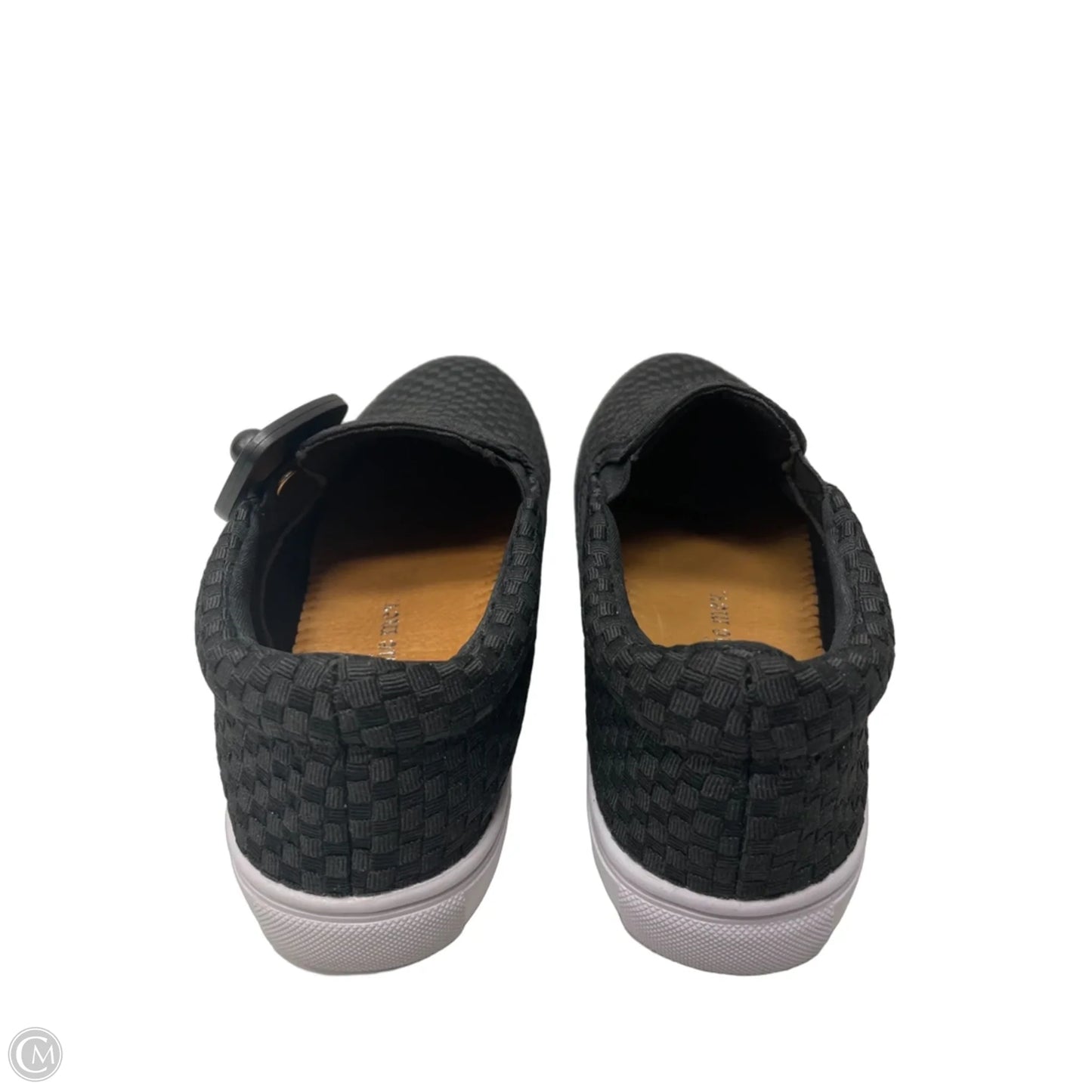 Shoes Sneakers By Bernie Mev In Black & White, Size: 7.5
