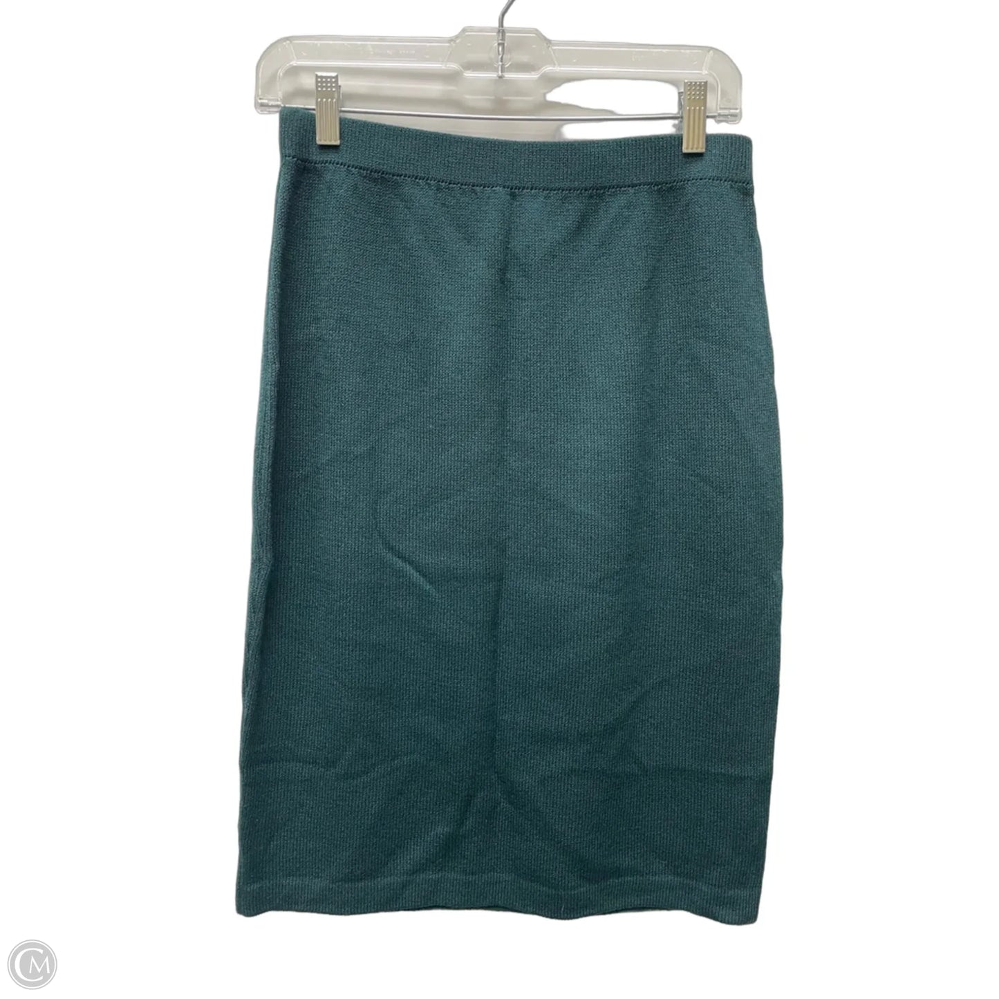Skirt Luxury Designer By St John Collection In Green, Size: 8