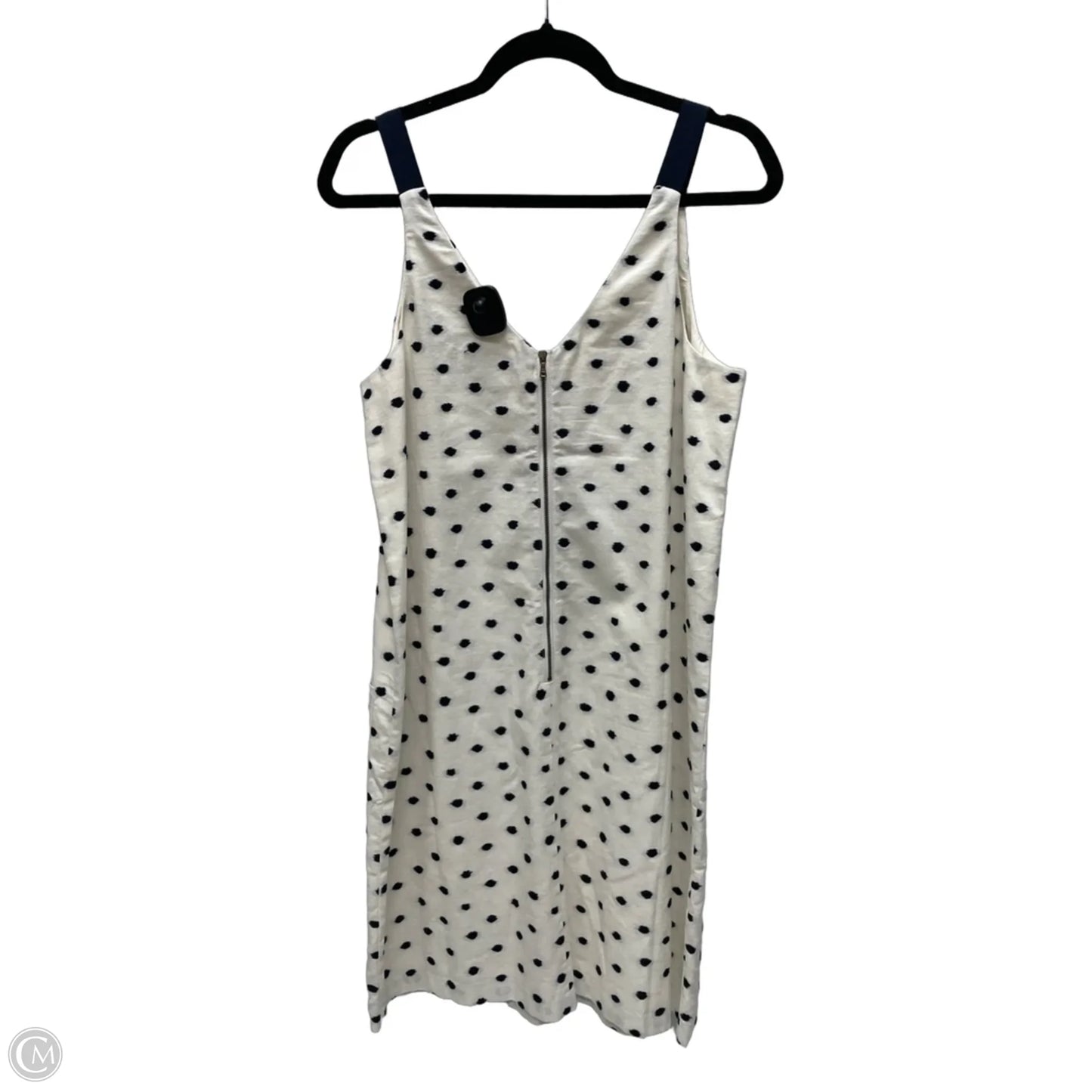 Dress Casual Short By Loft In Polkadot Pattern, Size: L