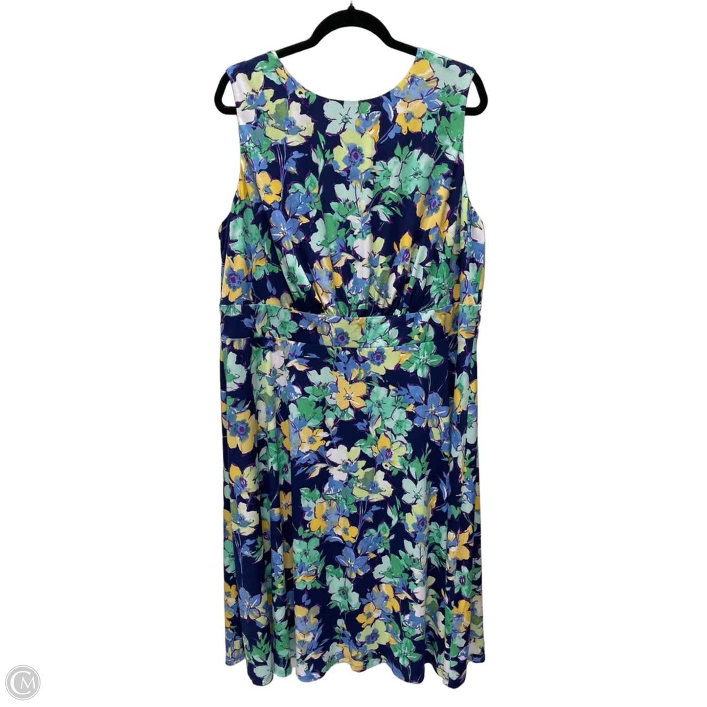 Dress Casual Midi By Northstyle In Floral Print, Size: 1x