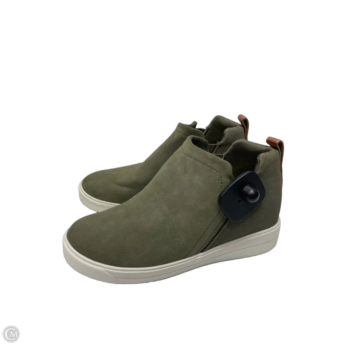 Shoes Heels Wedge By Ryka In Green, Size: 6.5