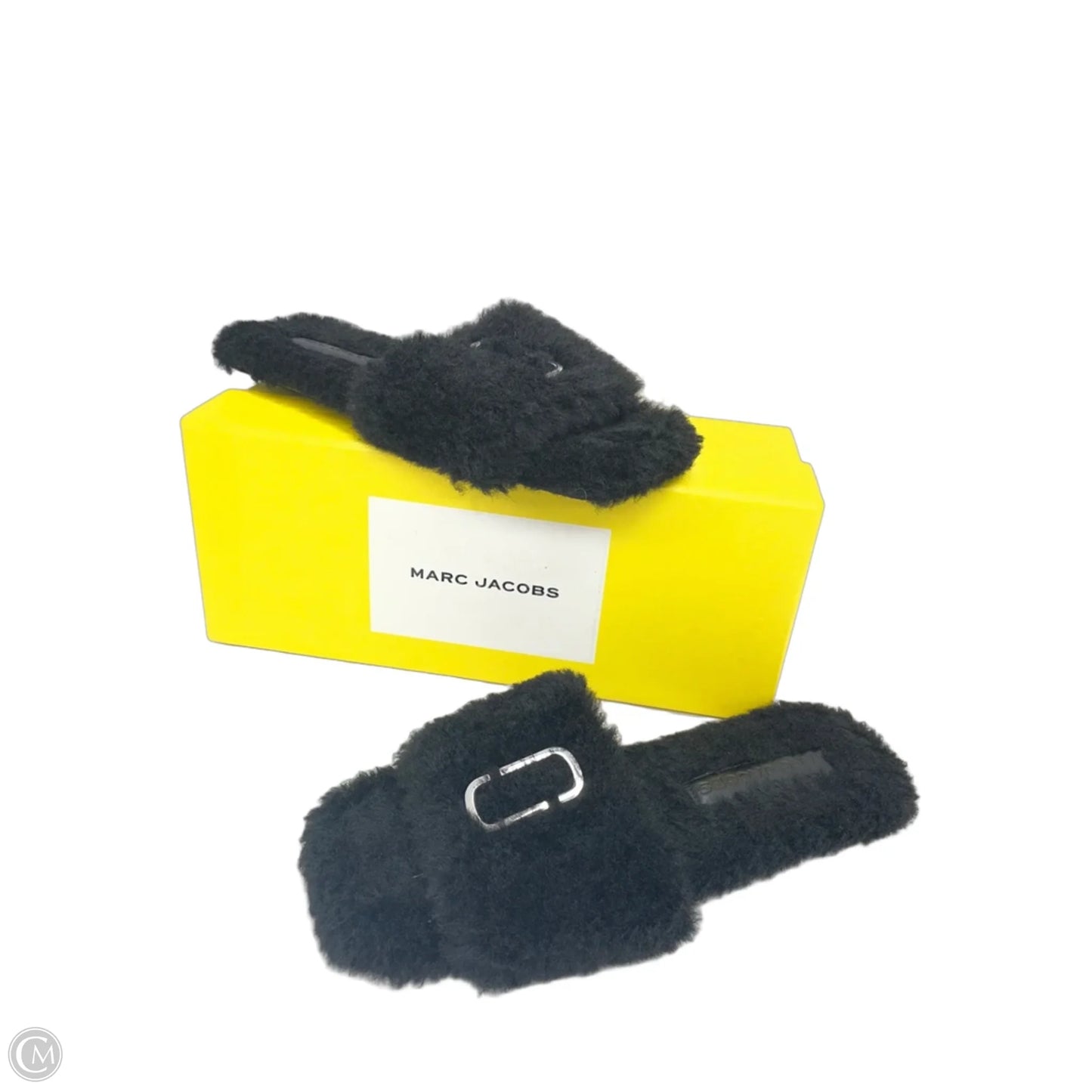 Sandals Luxury Designer By Marc Jacobs In Black, Size: 8