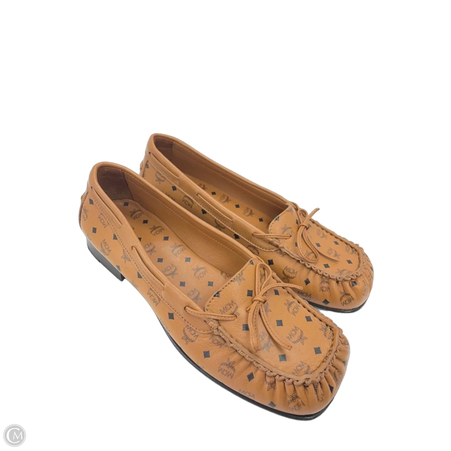 Shoes Luxury Designer By Mcm In Brown, Size: 8