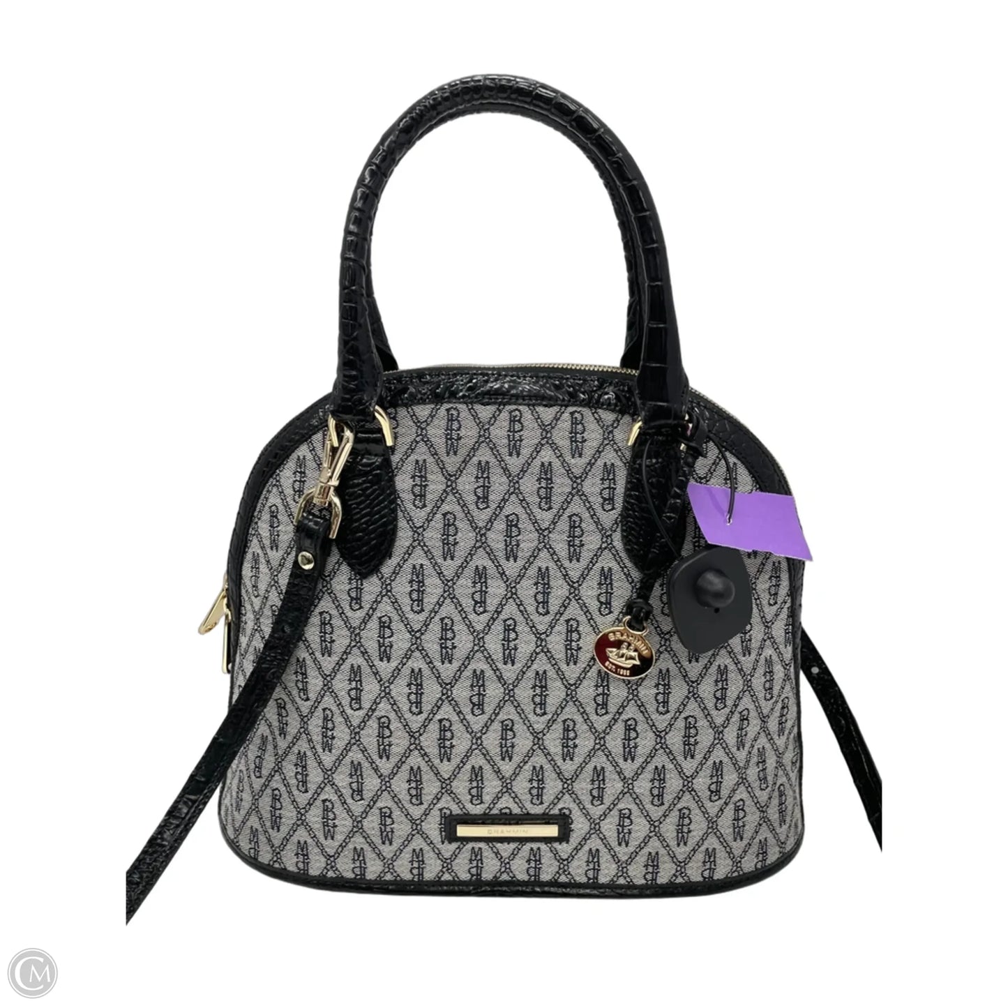 Handbag Designer By Brahmin, Size: Medium