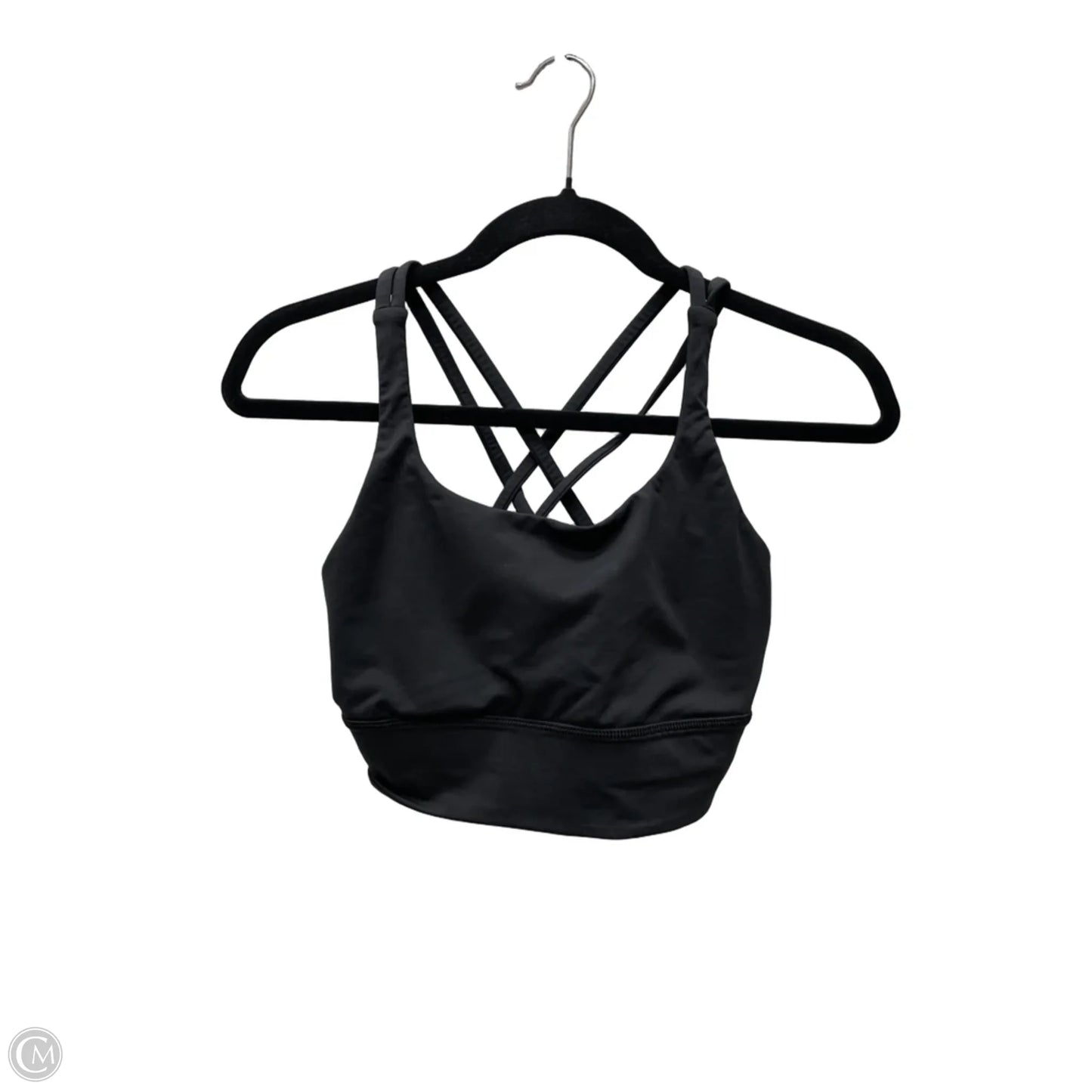 Athletic Bra By Lululemon In Black, Size: S