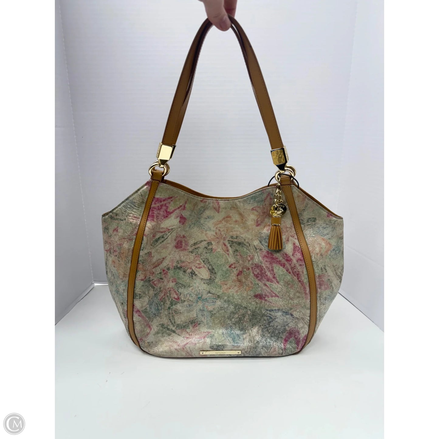 Handbag Designer By Brahmin, Size: Medium