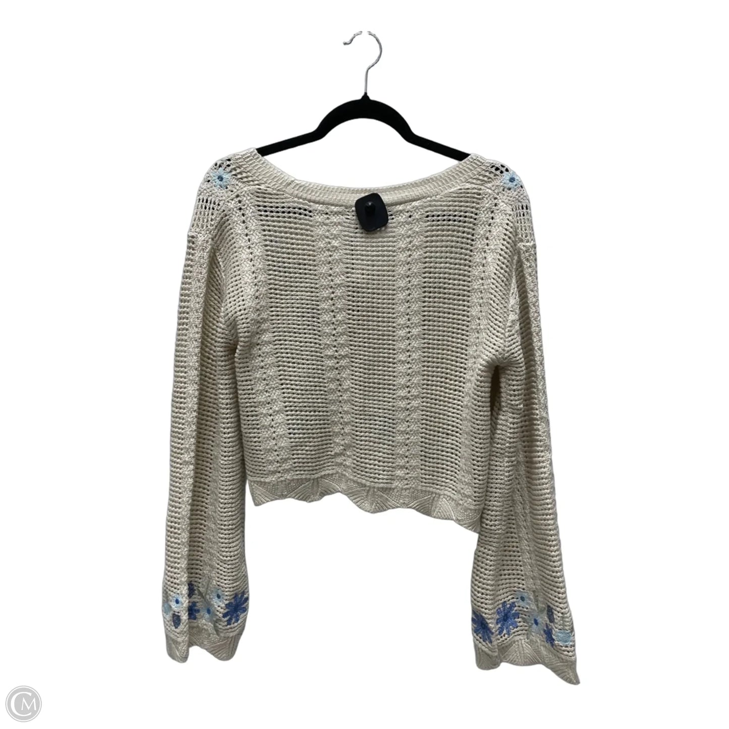 Sweater Cardigan By Sincerely Jules In Tan, Size: M