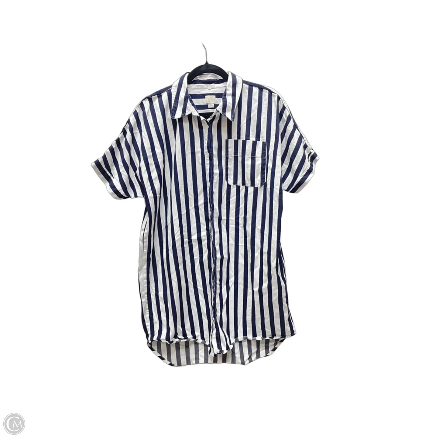Dress Casual Short By A New Day In Striped Pattern, Size: M