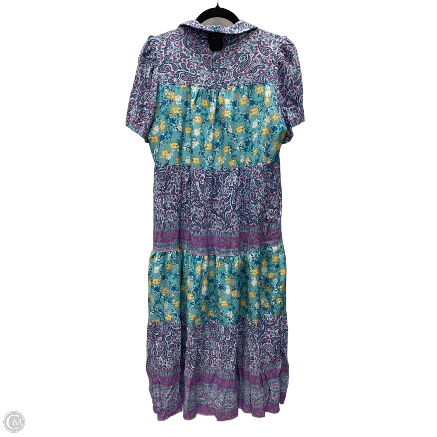 Dress Casual Maxi By Umgee In Floral Print, Size: Xl