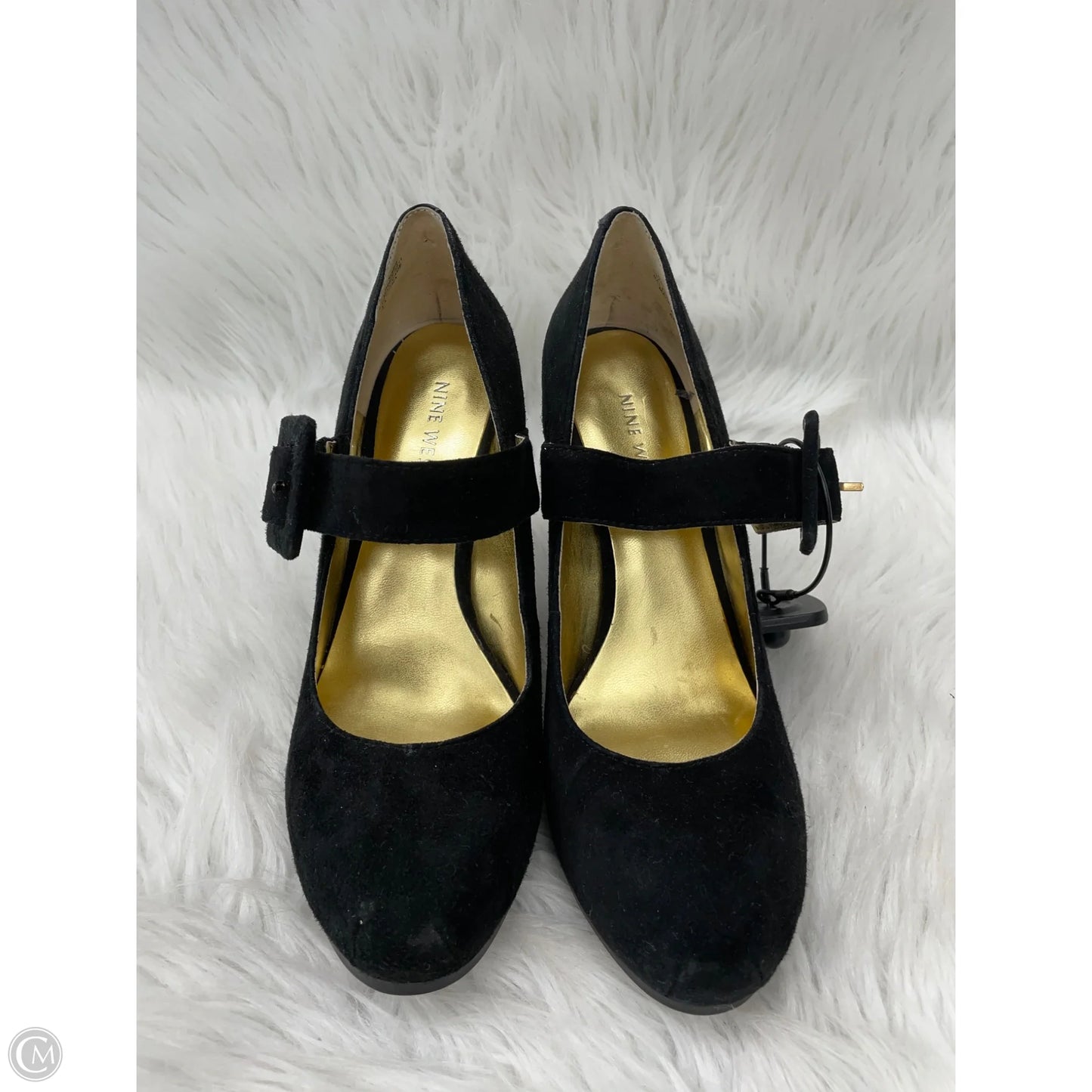 Shoes Heels Stiletto By Nine West In Black, Size: 6