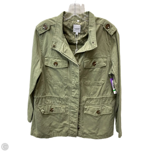 Jacket Other By Kensie In Green, Size: L