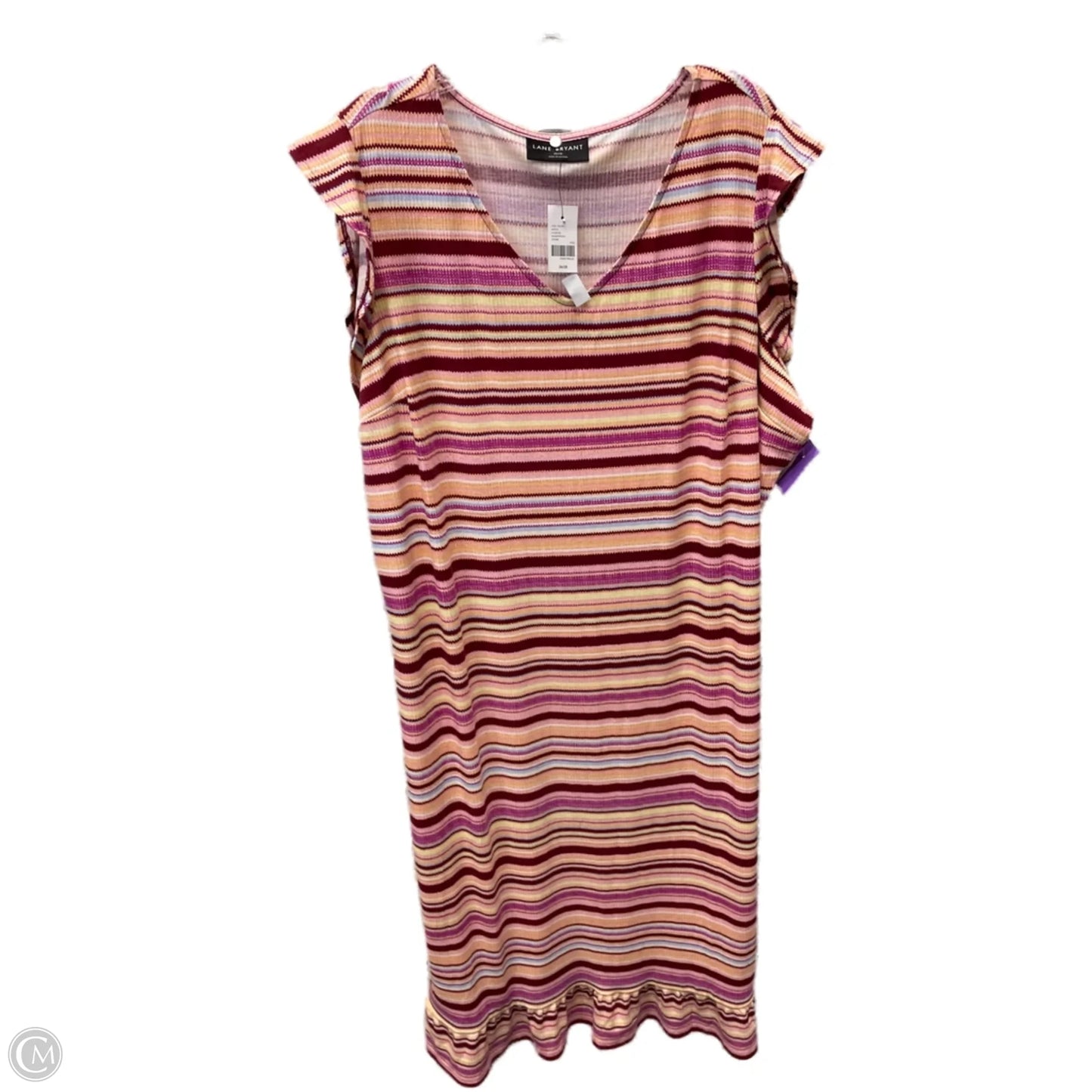 Dress Casual Short By Lane Bryant In Striped Pattern, Size: 4x