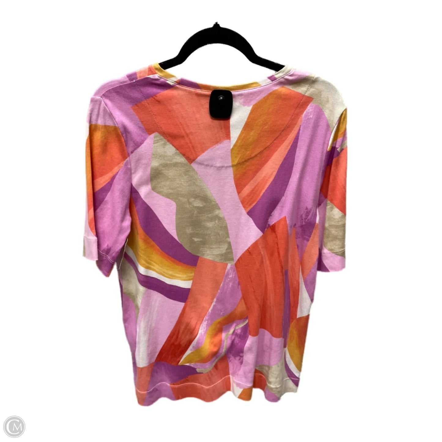 Top 3/4 Sleeve By Chicos In Multi-colored, Size: Xs