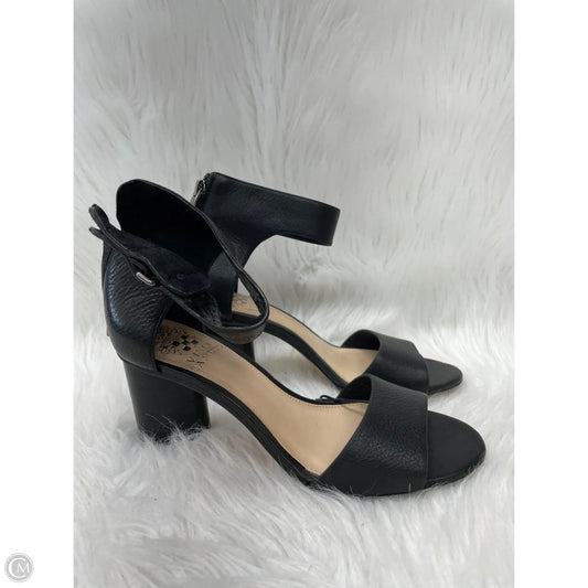 Sandals Heels Block By Vince Camuto In Black, Size: 6