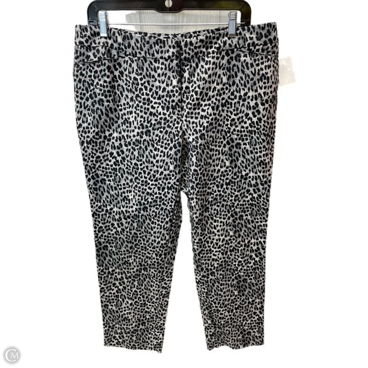 Pants Dress By White House Black Market In Animal Print, Size: 14