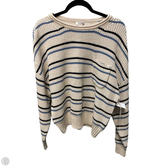 Sweater By Ana In Striped Pattern, Size: L
