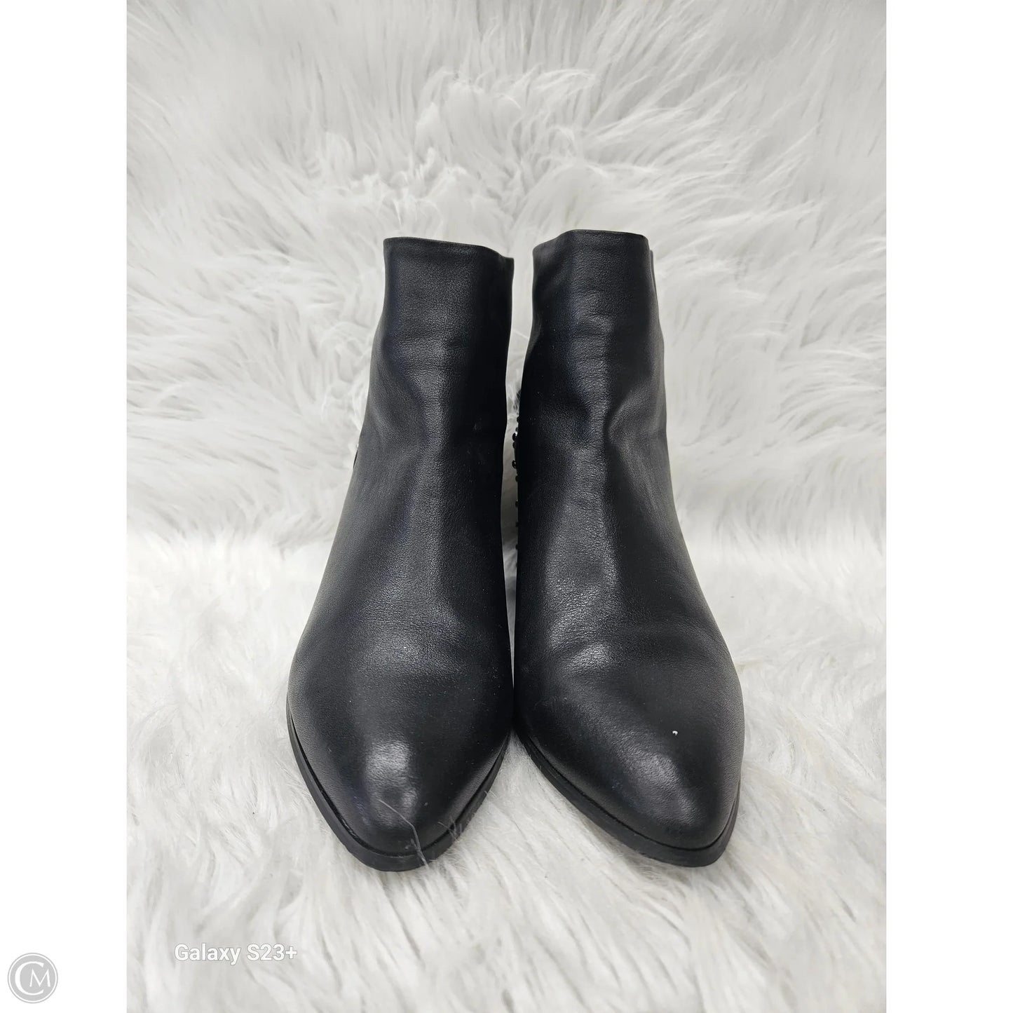 Boots Ankle Heels By Steve Madden In Black, Size: 8