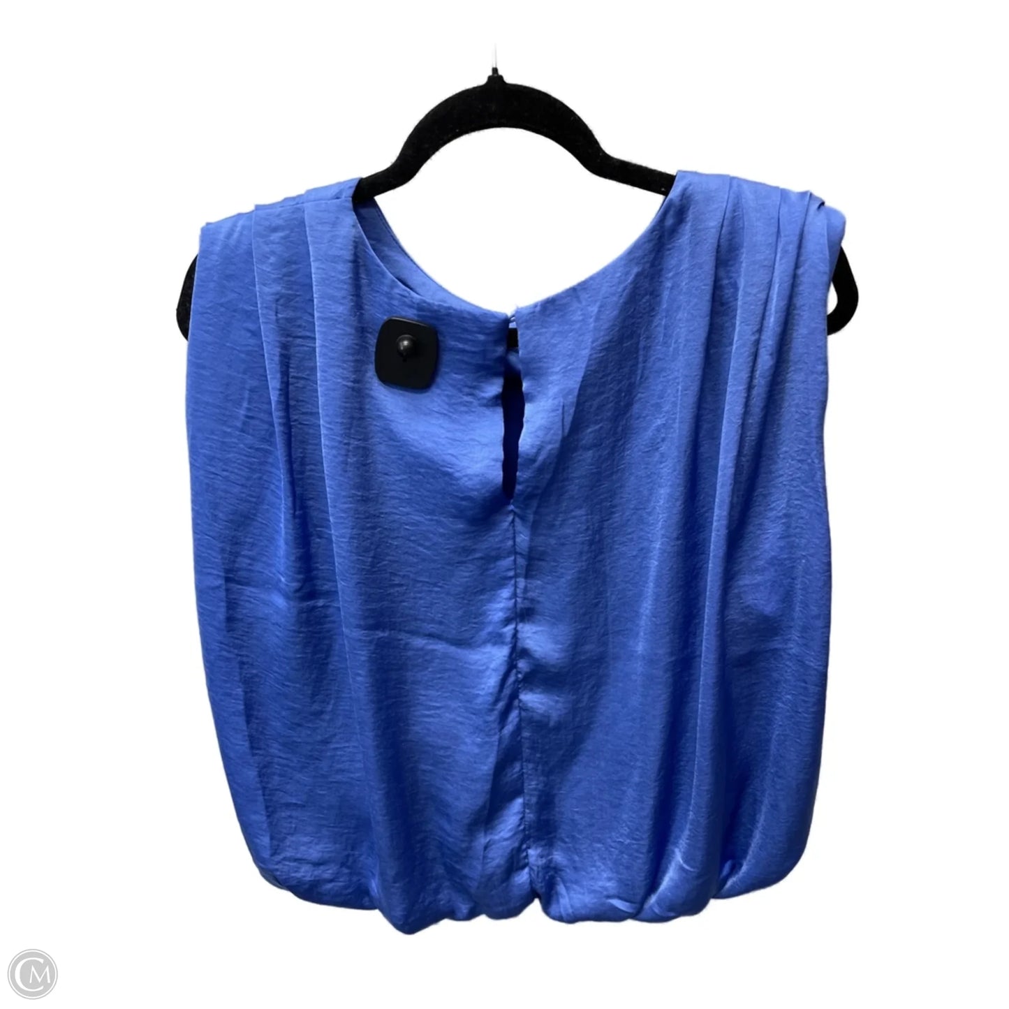 Top Sleeveless By Do plus Be In Blue, Size: M