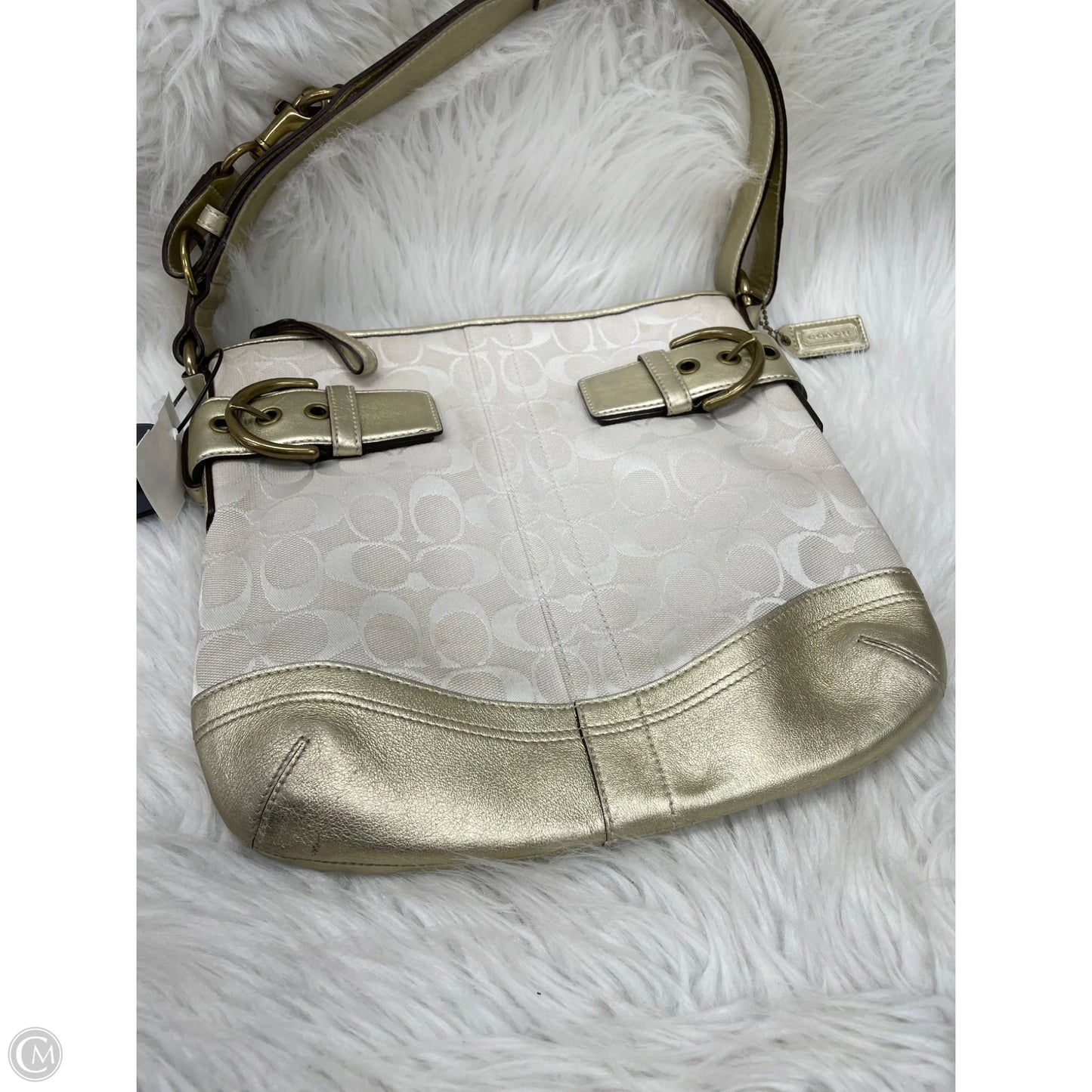 Handbag Designer By Coach, Size: Medium