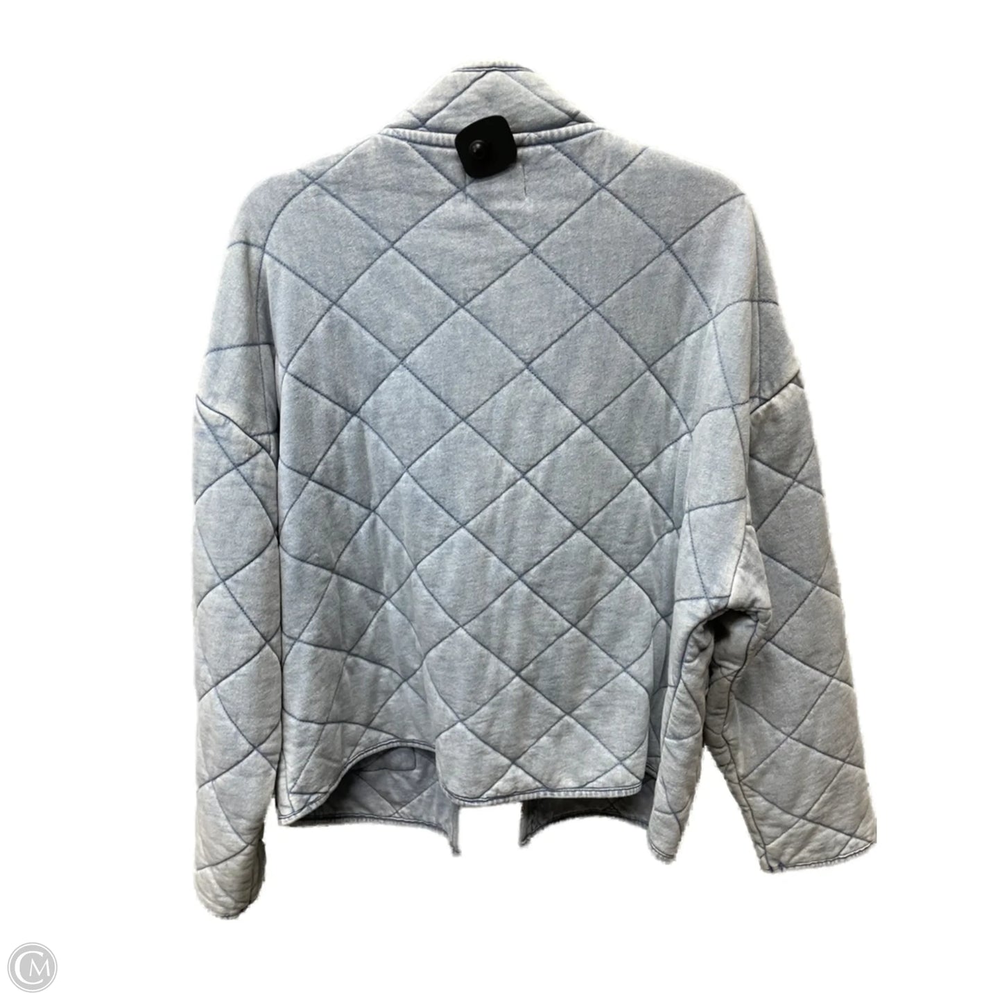 Jacket Puffer & Quilted By Z Supply In Blue Denim, Size: L