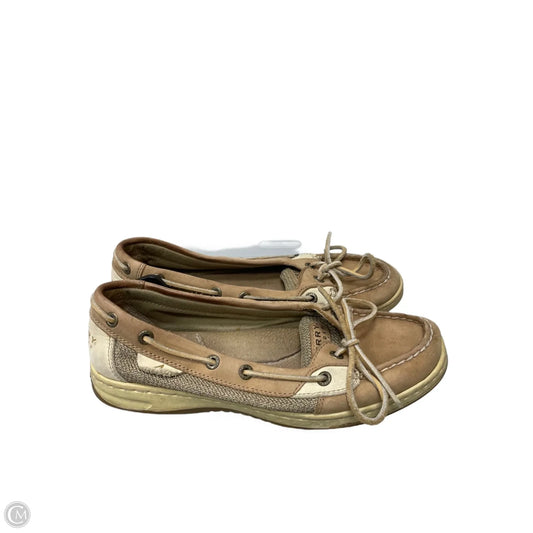 Shoes Flats By Sperry In Tan, Size: 7.5