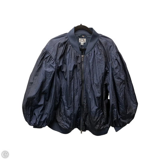 Jacket Puffer & Quilted By Clothes Mentor In Navy, Size: 2x