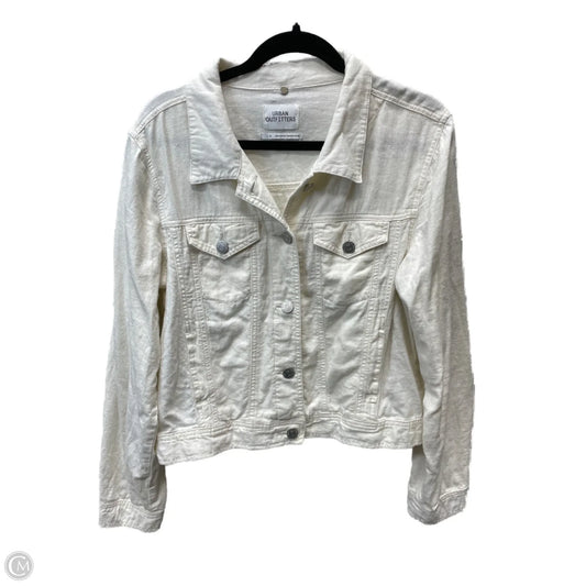 Jacket Other By Urban Outfitters In Cream, Size: L
