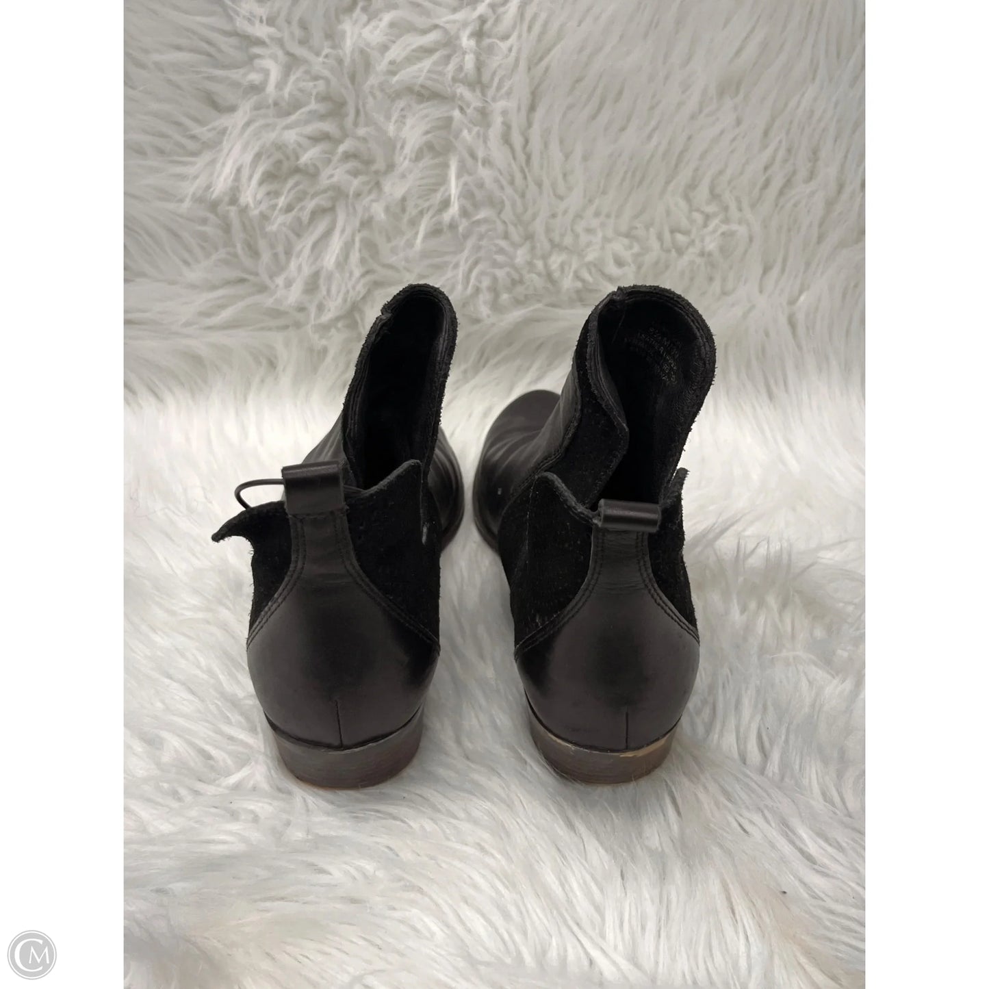 Boots Ankle Flats By Lucky Brand In Black, Size: 8.5