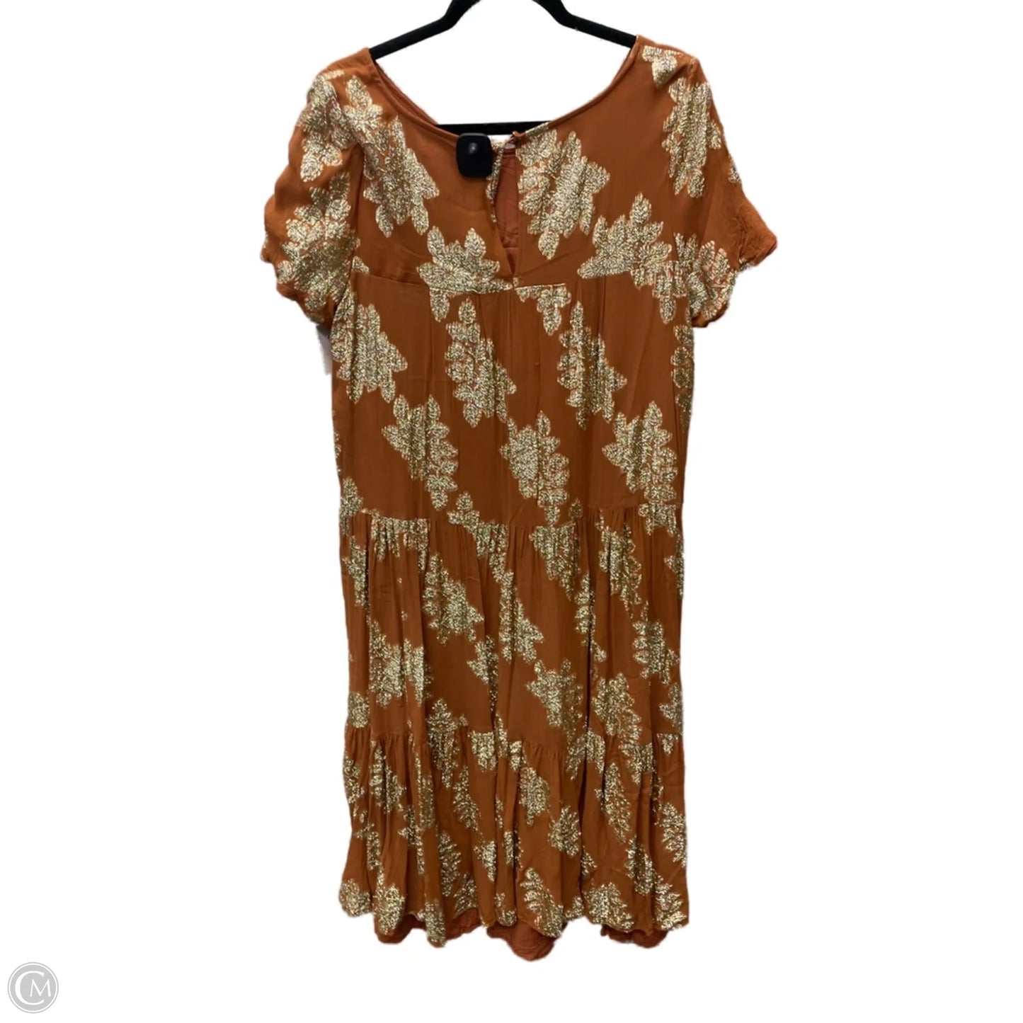 Dress Casual Maxi By Anthropologie In Floral Print, Size: Xl