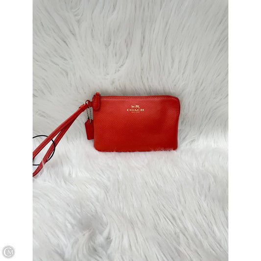 Wristlet Designer By Coach, Size: Small