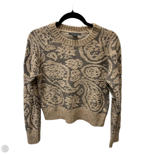 Sweater By Tahari By Arthur Levine In Black & Brown, Size: S
