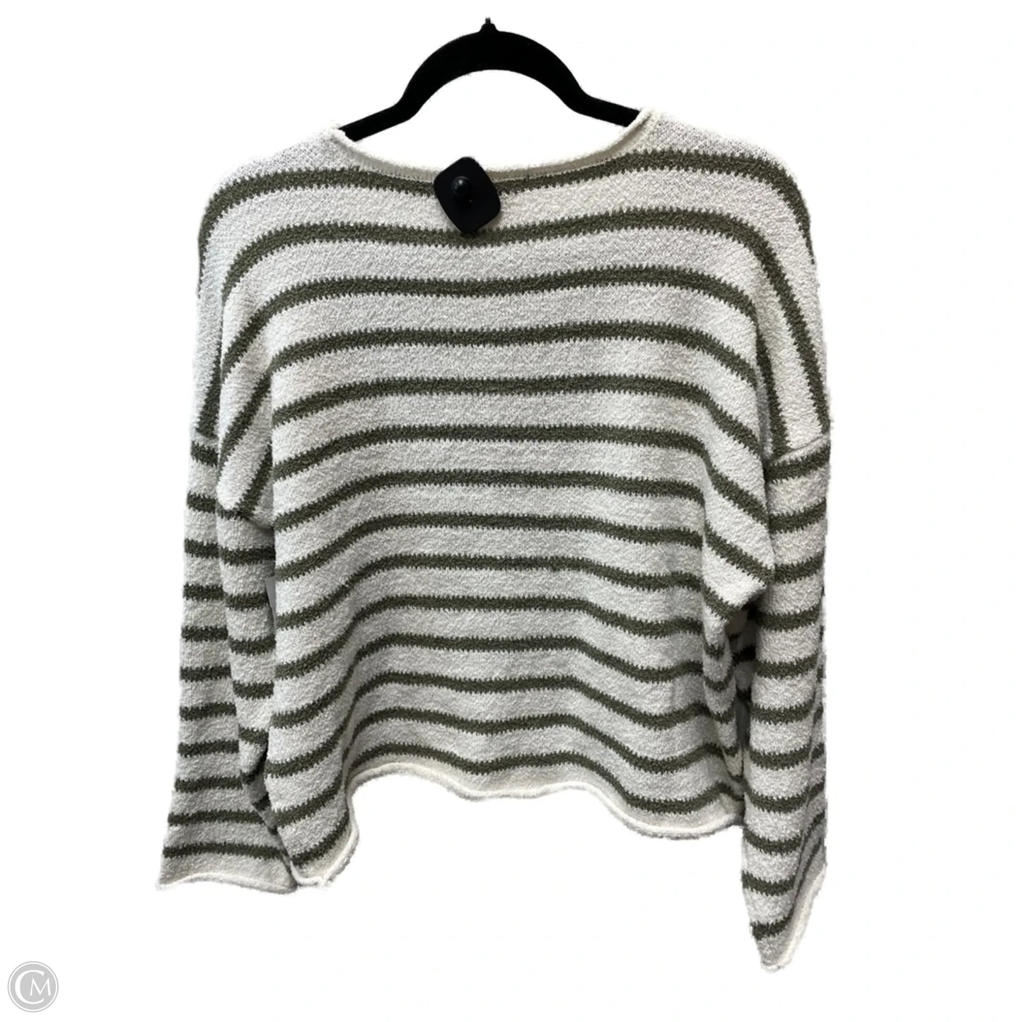 Sweater By Versona In Striped Pattern, Size: L