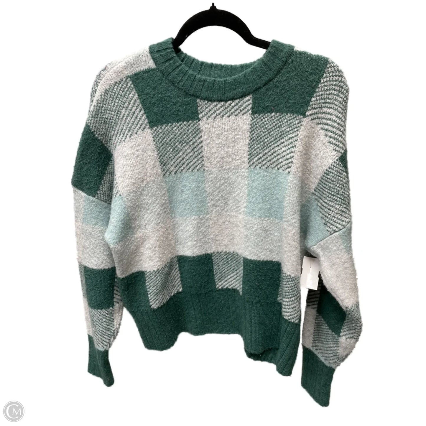 Sweater By A New Day In Checkered Pattern, Size: M