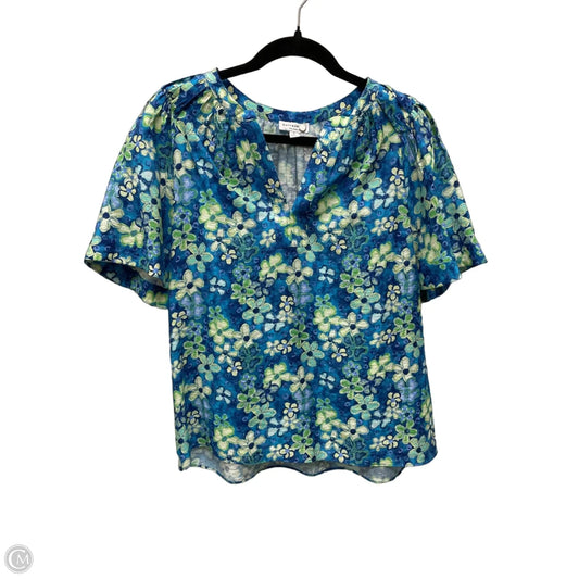 Top Short Sleeve By Current Air In Floral Print, Size: S