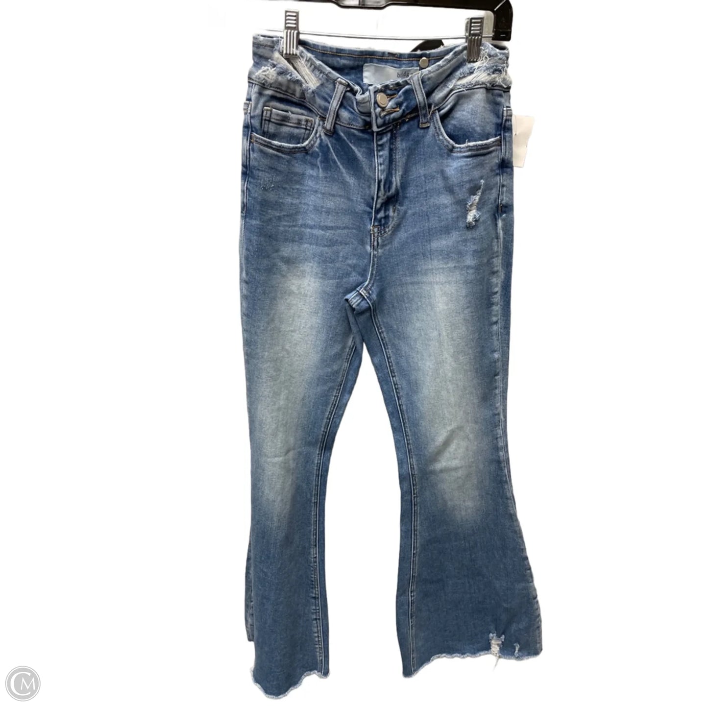 Jeans Wide Leg By Clothes Mentor In Blue Denim, Size: 4