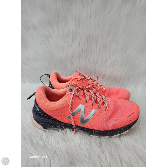 Shoes Athletic By New Balance In Peach, Size: 9.5
