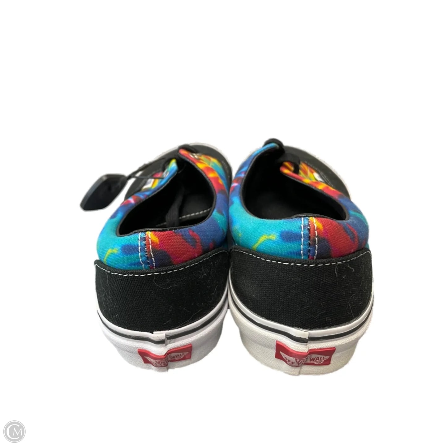 Shoes Sneakers By Vans In Tie Dye Print, Size: 10.5