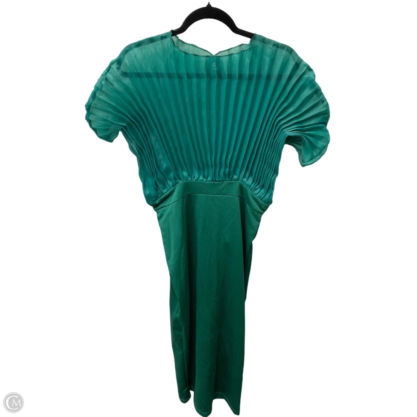 Dress Party Midi By Clothes Mentor In Green, Size: M